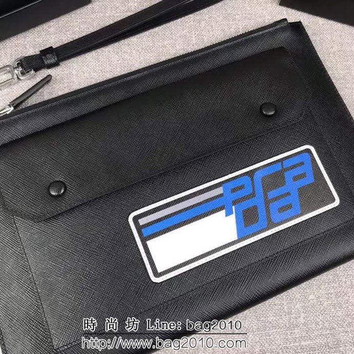 PRADA普拉達 官網同步 限量版 最新摩登態度系列 十字紋牛皮手包 2NG005 DD1433